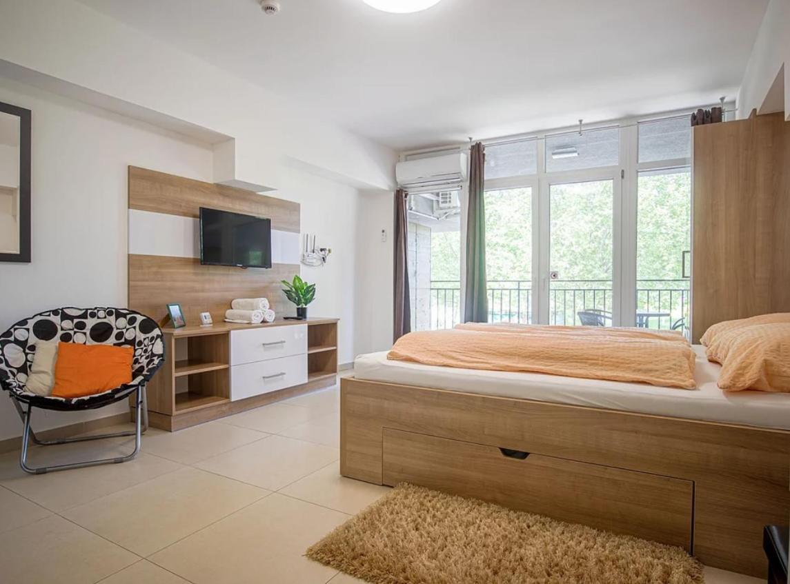 塞格德Tisza Gyongye Apartmanhaz公寓 外观 照片