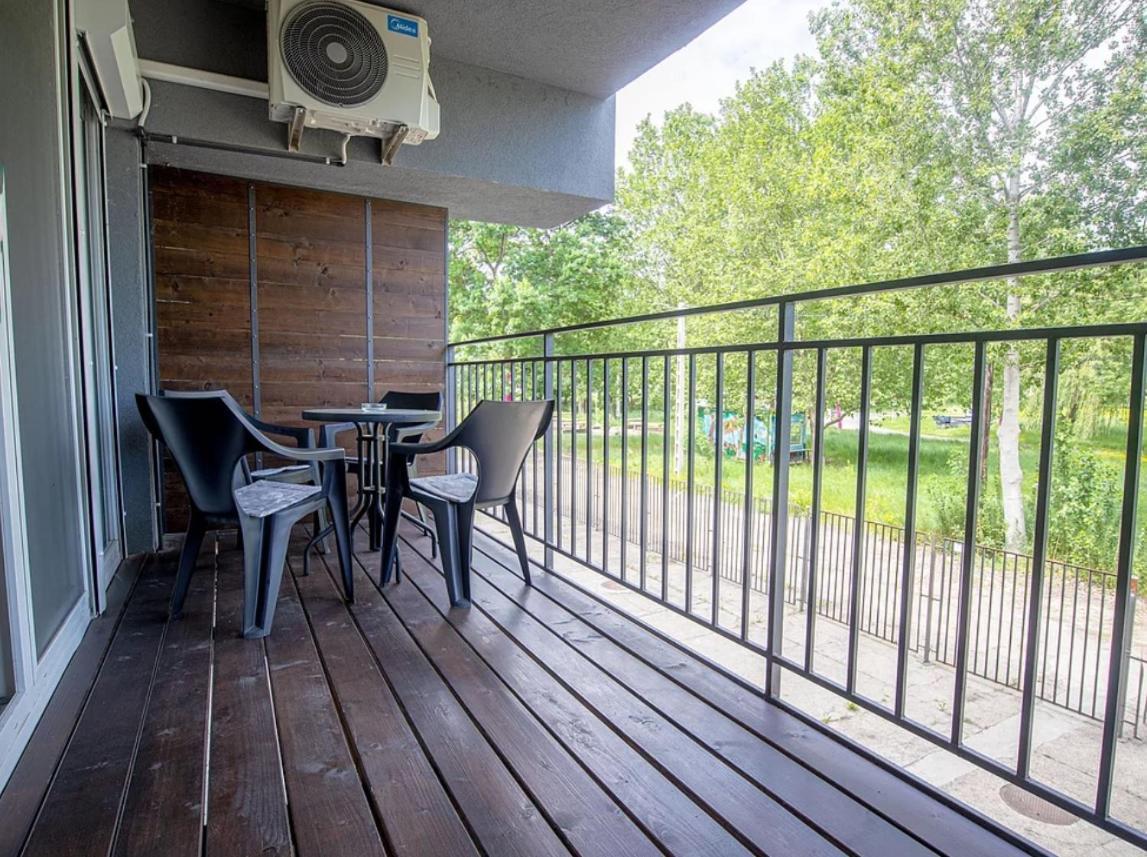 塞格德Tisza Gyongye Apartmanhaz公寓 外观 照片